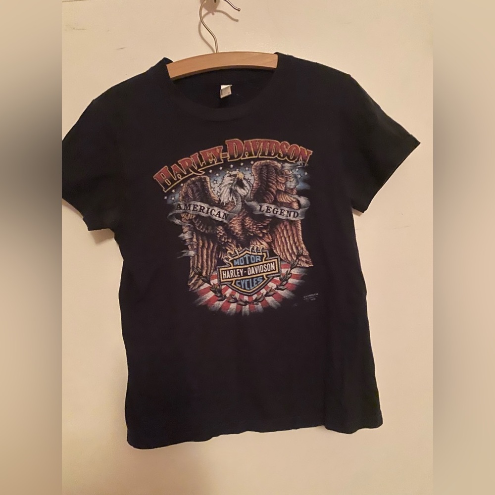 Harley Davidson re-print (not original) tee shirt